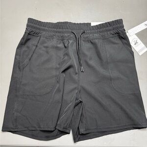 Beverly Hills Polo Club Black Supreme Comfort Athletic Shorts